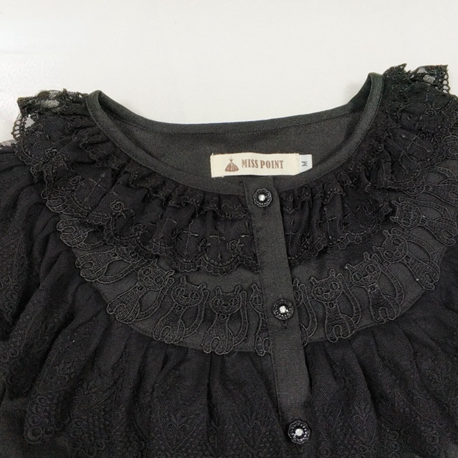 Halloween Gothic Lolita Long Sleeve Shirt S22701