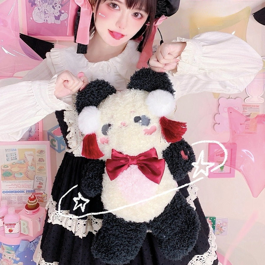 Chinese Lovely Lolita Panda Crossbody Bag