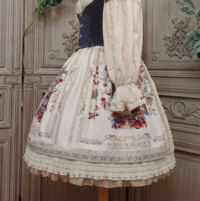 Bavaria Style Elegant Lolita Short Skirt