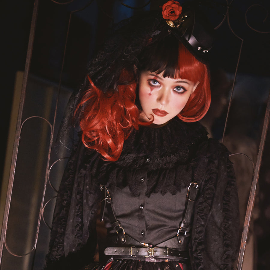 Halloween Gothic Lolita Long Sleeve Shirt S22701