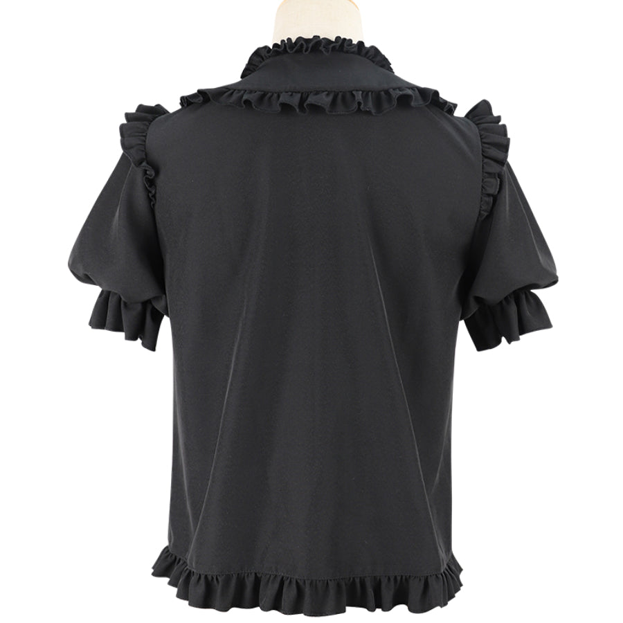 Summer Elegant Lolita Short-sleeved Shirt