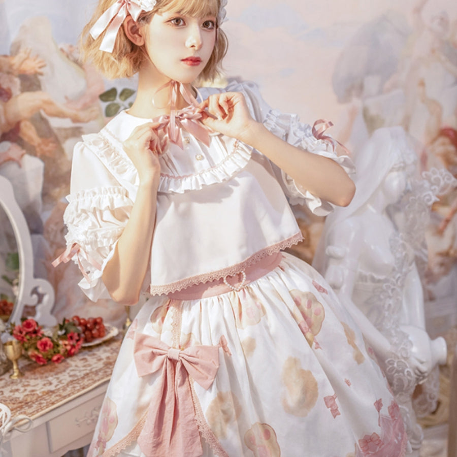 Summer Daily Lovely Lolita Short Skirt Sets