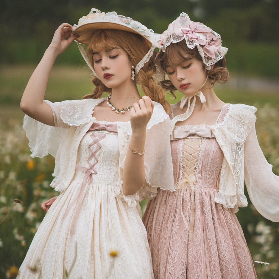 Elegant and Vintage Lolita Smock