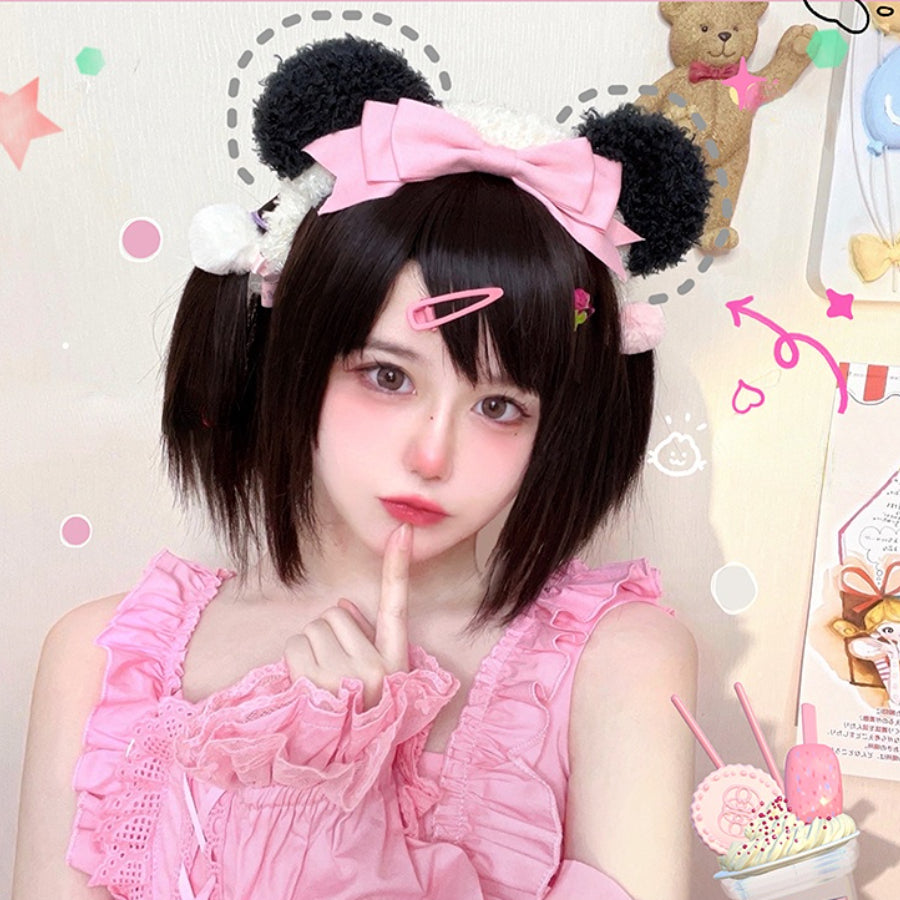 Lovely Lolita Panda Bowknot Hairband