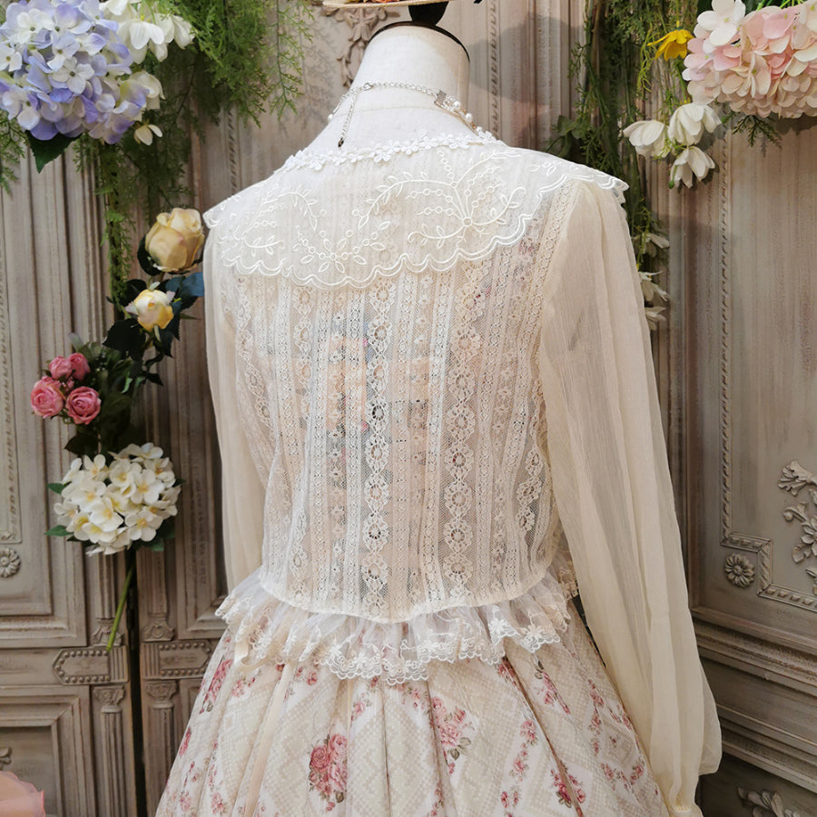 Elegant and Vintage Lolita Smock