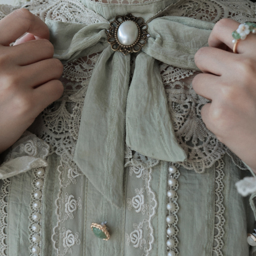 Daily Elegant Vintage Lolita Skirt and Shirt