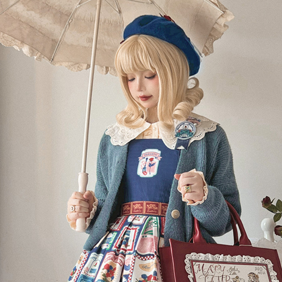 Autumn Winter Vintage Daily Lolita Sweater Coat