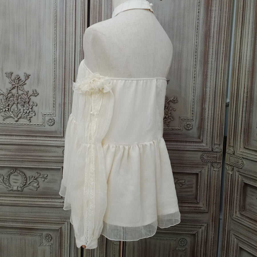 Egypt Style Lolita Thin Neck Shirt