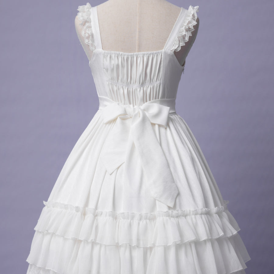 Elegant Lolita High Waist Jumper Skirt