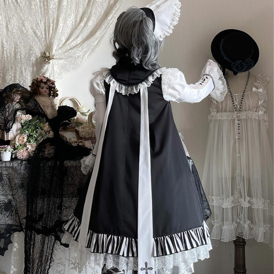 Magician Gothic Lolita Long-sleeved Dress S22496