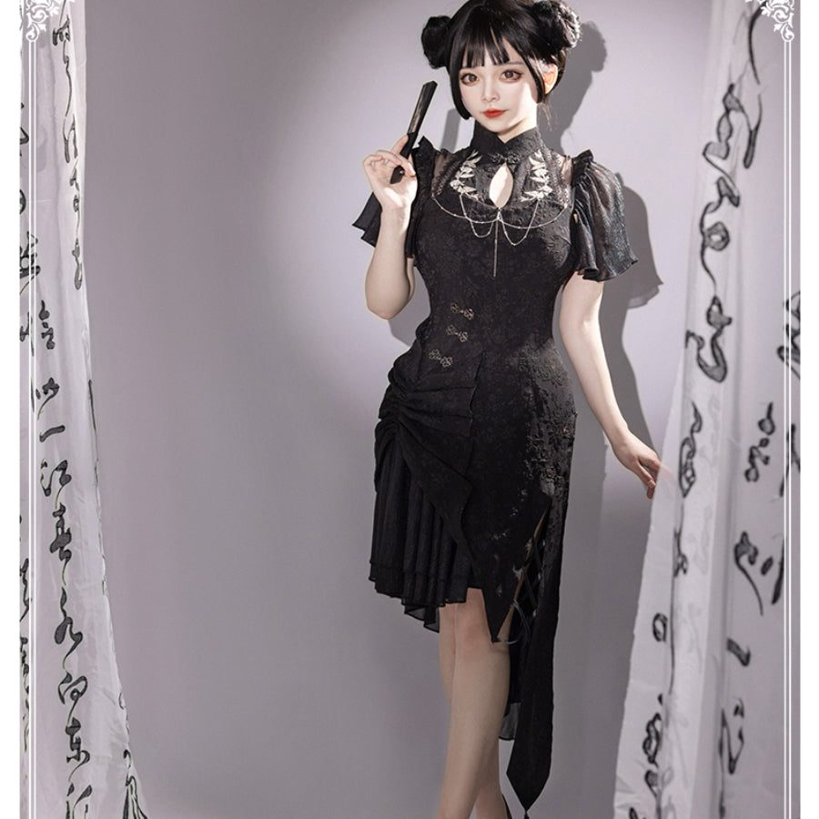 Chinese Elegant Classic Lolita Cheongsam Dress Sets