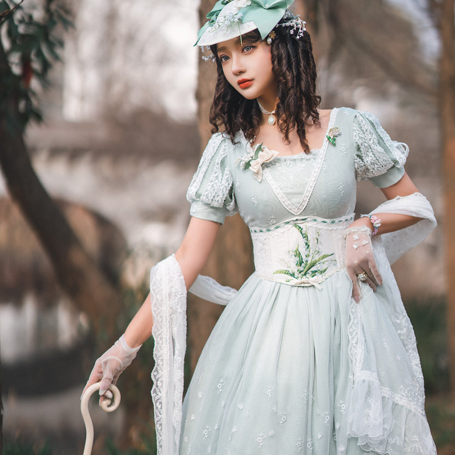 Lily of The Valley Elegant Lolita Corset