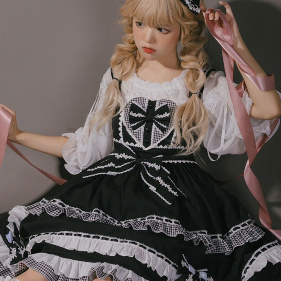 Daily Lovely and Cool Lolita Jumper Skirt