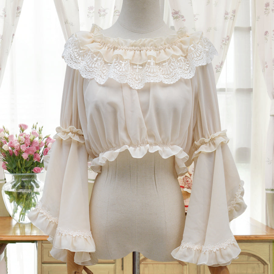 Autumn Sweet Lolita Sunblock Long Sleeve Shirt