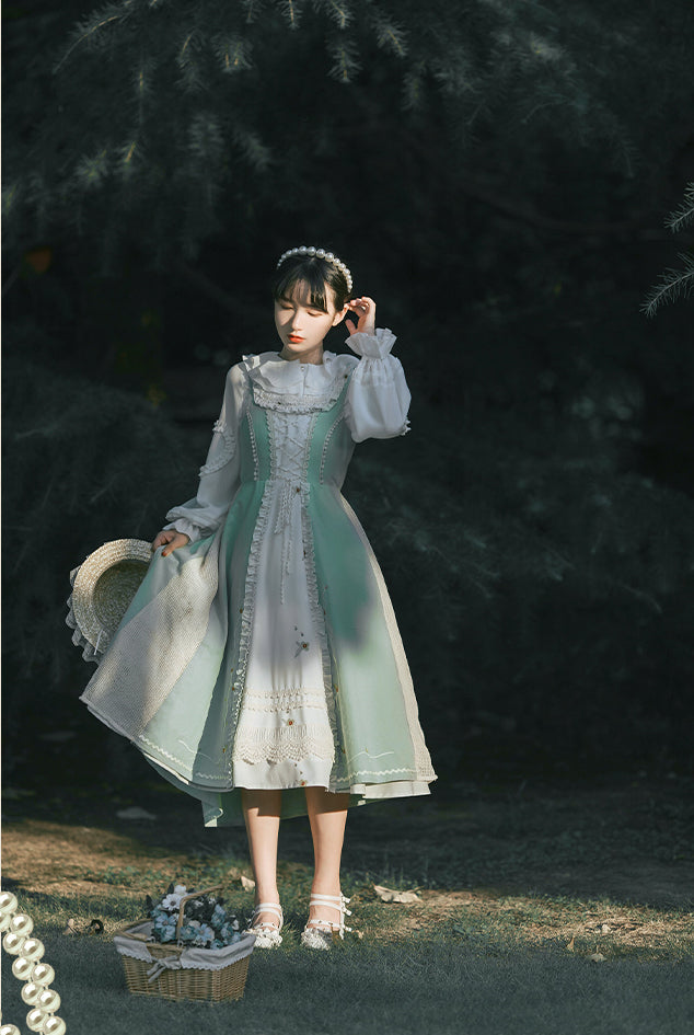 Sweet Girl Fox Daily Lolita Dress - cosfun