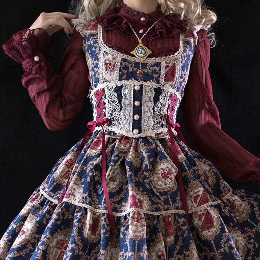 Elegant and Classic Lolita Lace Corset