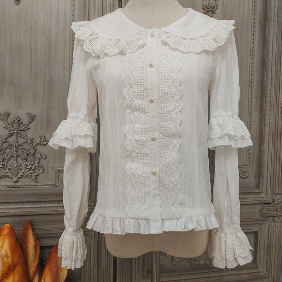 Chocolate Daily Sweet and Lovely Lolita Short Sleeve Shirt