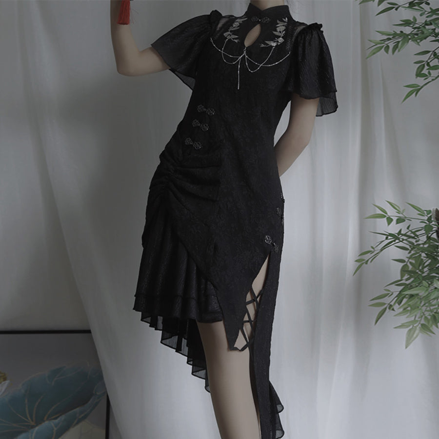 Chinese Elegant Classic Lolita Cheongsam Dress Sets