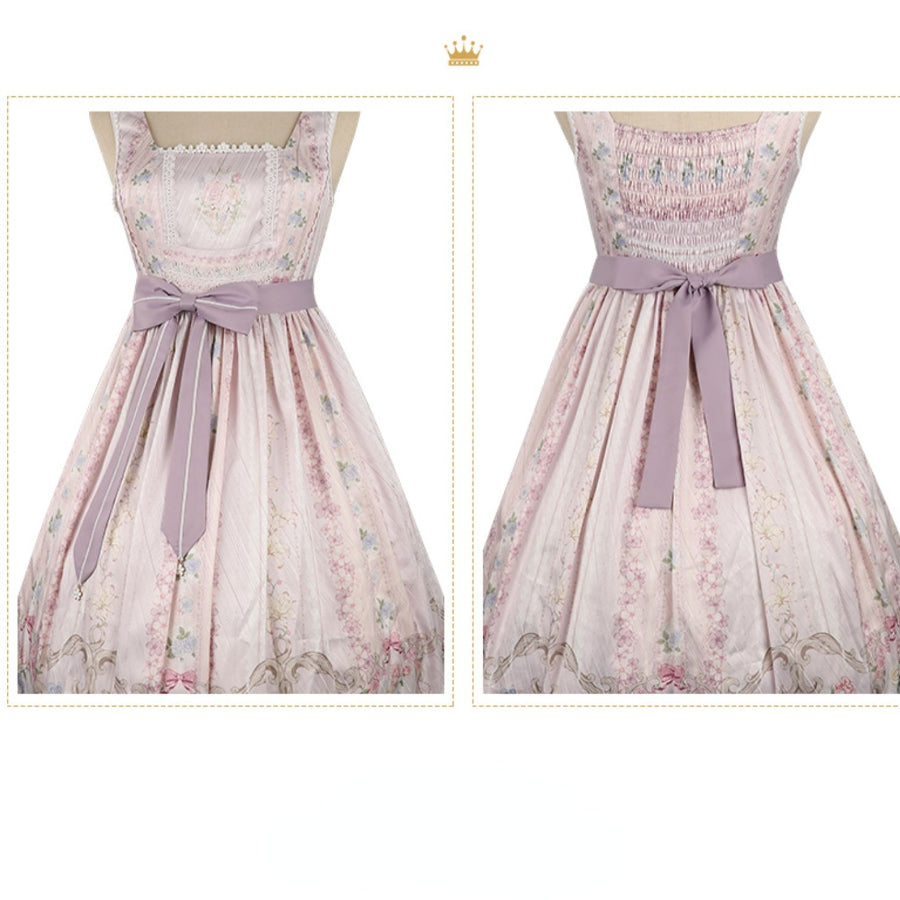 Daily Elegant Lolita A Line Jumper Skirt Sets