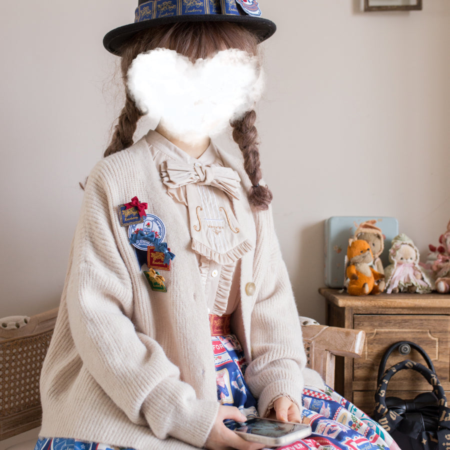 Autumn Winter Vintage Daily Lolita Sweater Coat