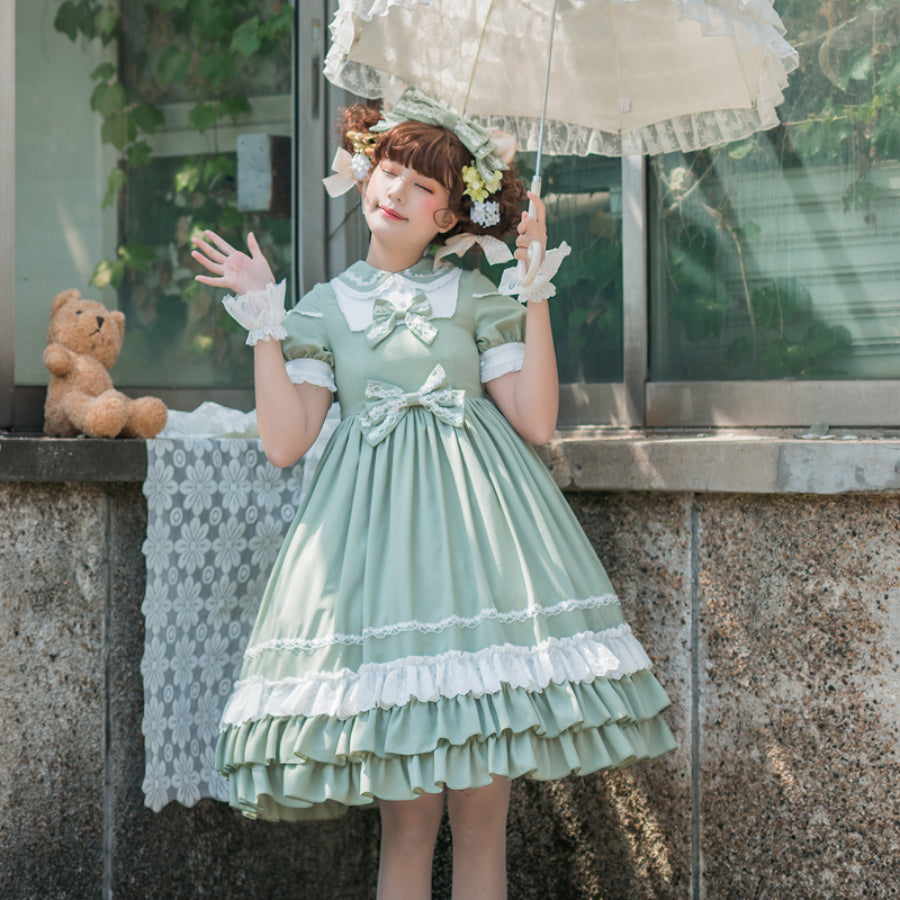 Summer Lolita Short Sleeve Princess Dress