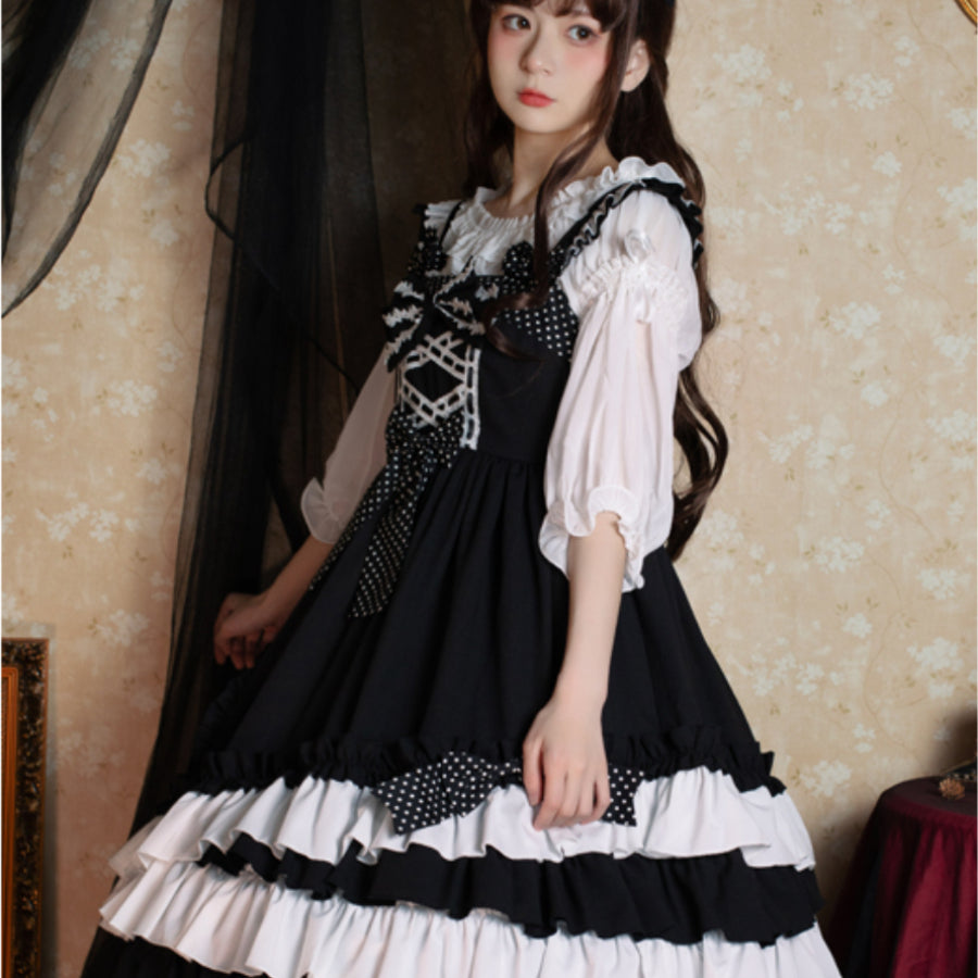 Daily Sweet and Cool Lolita Jumper Skirt