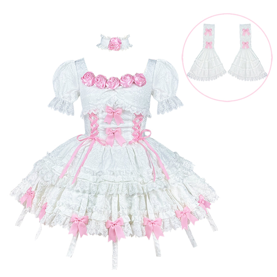 Original Fairy Sweet Lolita Short-sleeved Dress Sets