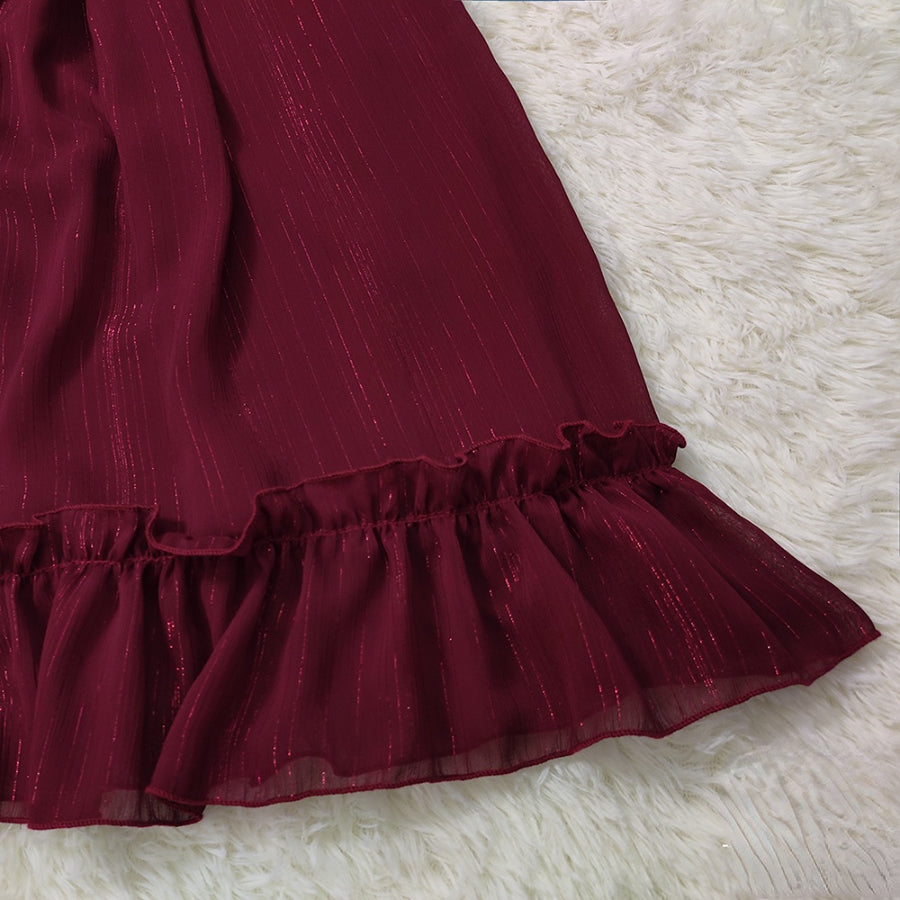 Vintage and Elegant French Chiffon Lolita Jumper Skirt