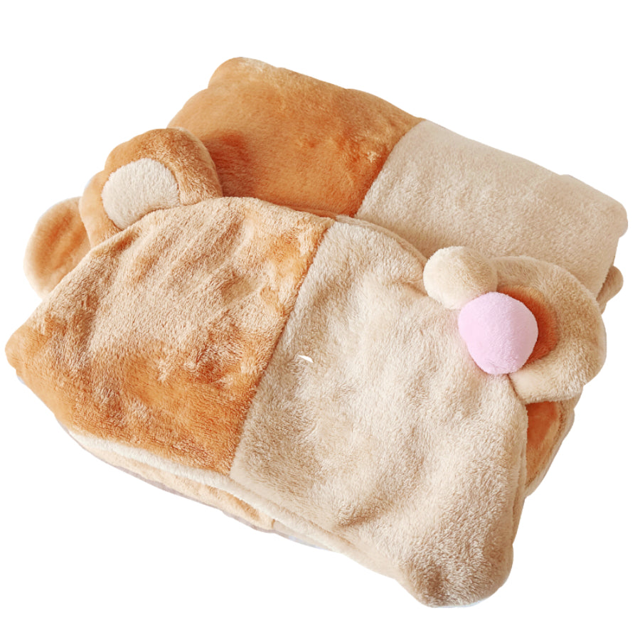 Sweet and Lovely Lolita Bear Woolen Blanket