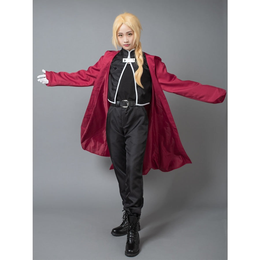 Anime Fullmetal Alchemist Edward Elric Cosplay Costume Generation One Full  Set