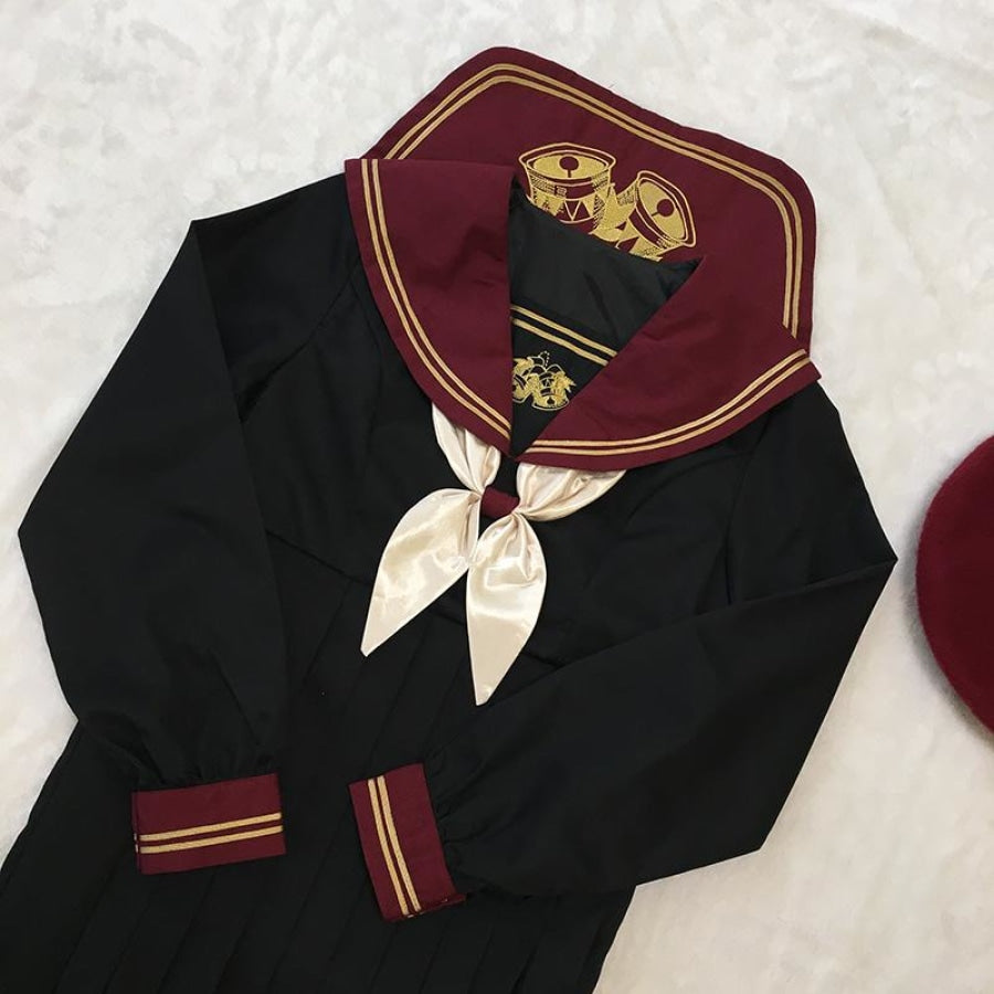 Golden Bell Jk School Uniform Dress Mp005881