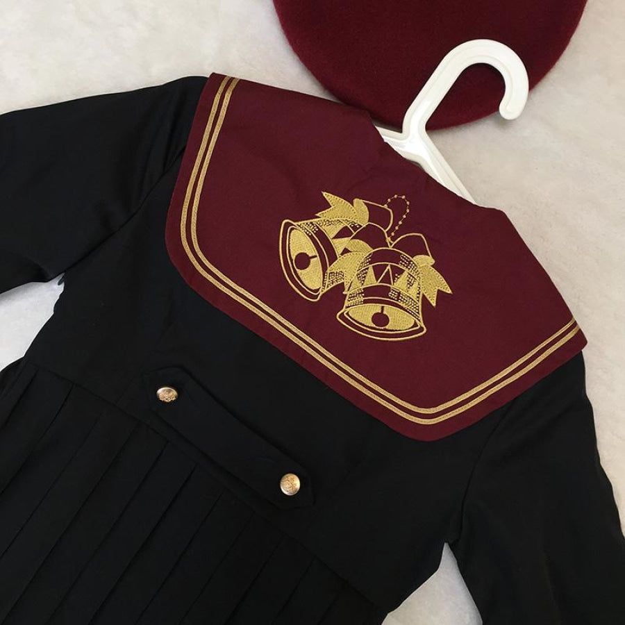 Golden Bell Jk School Uniform Dress Mp005881