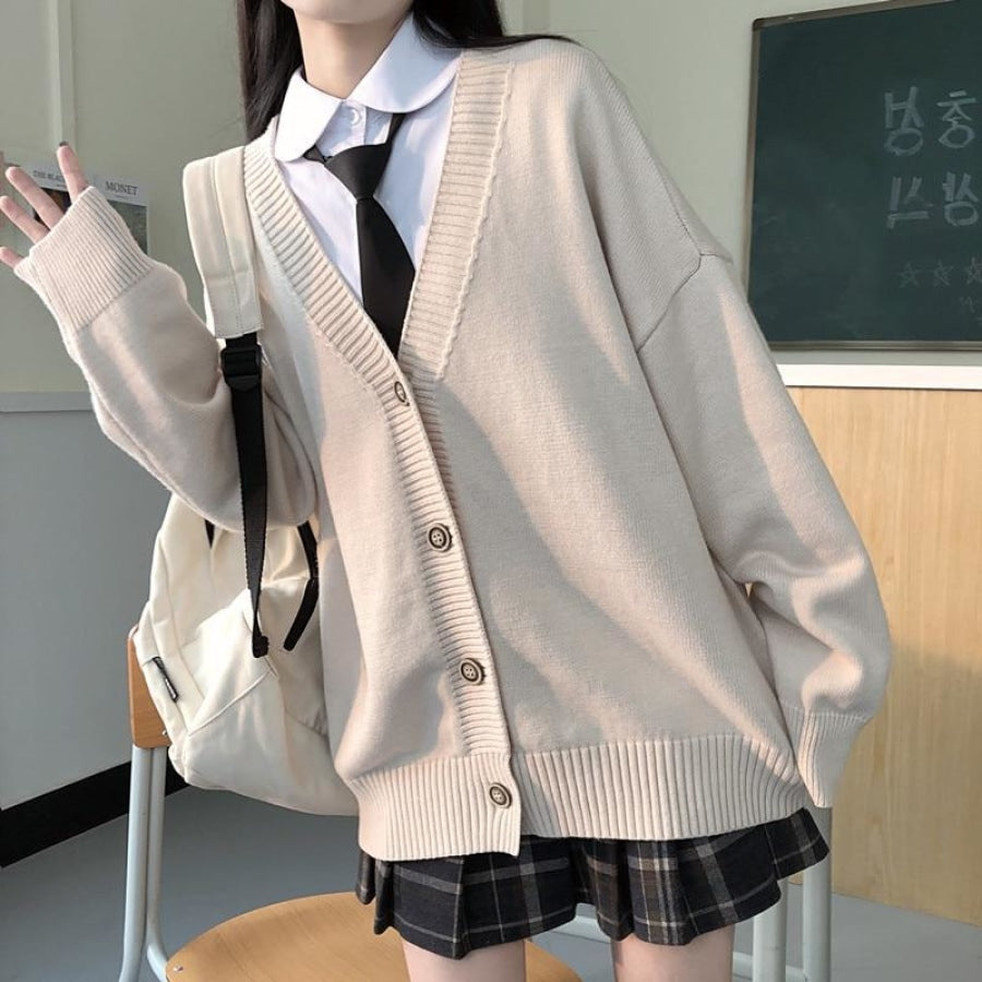 Jk Fashion College Loose Cardigan 2020 New Sweater Top