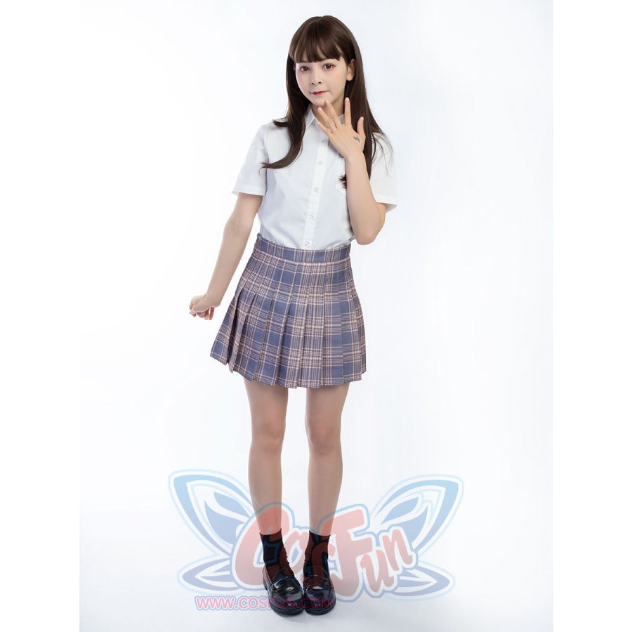 Jk High Waist Pleated Skirts C00169 School Uniform