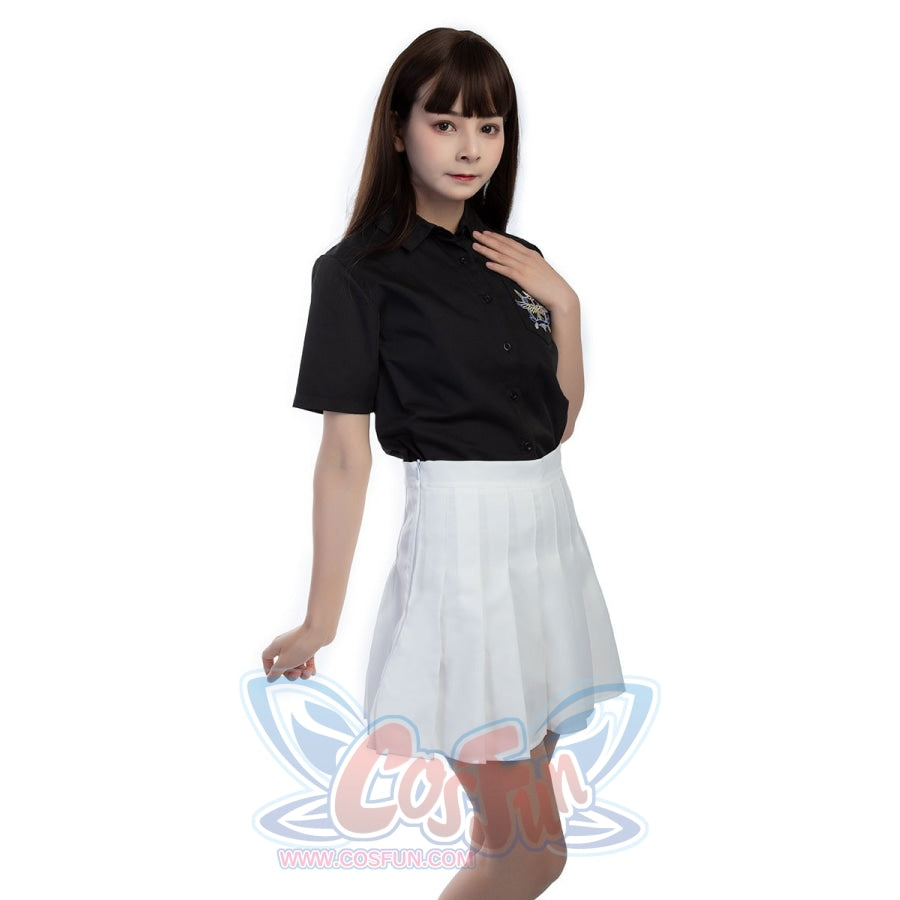 Jk High Waist Pleated Skirts C00169 School Uniform