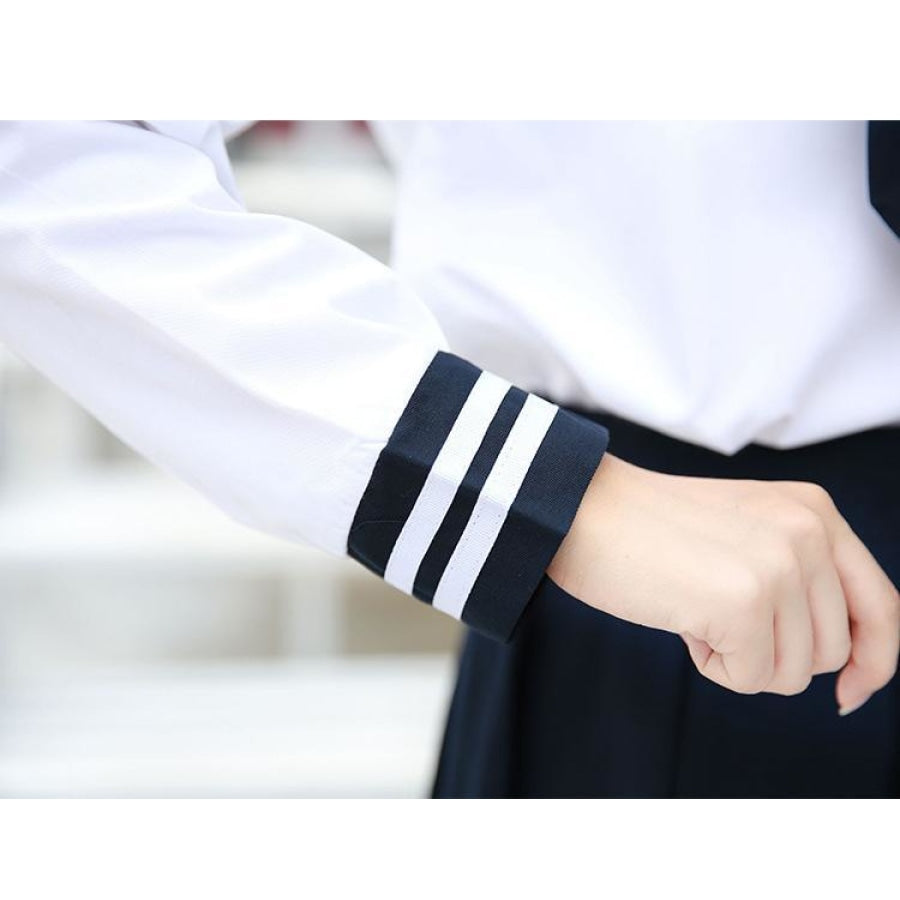 1/12 Scale Female Clothes Student Sailor Uniform JK Uniform Model for 6  TBL SHF