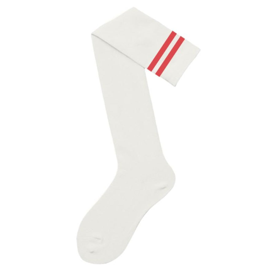 JK Stockings Solid Color Stripe Socks Thigh High JK Socks