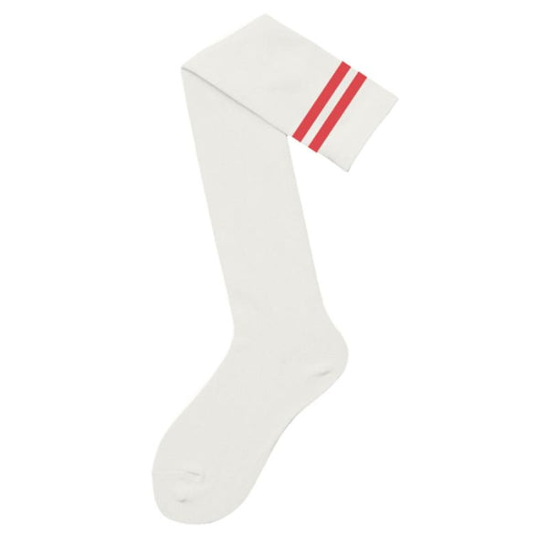 JK Stockings Solid Color Stripe Socks Calf Length JK Socks