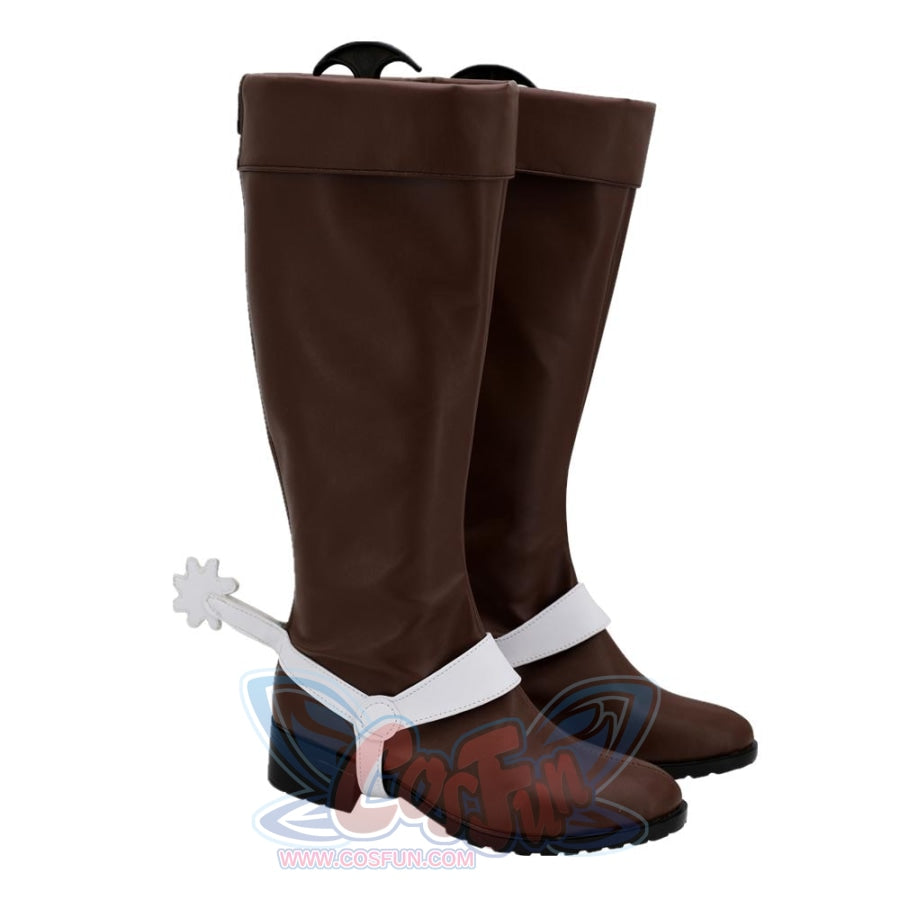 Brown hotsell cosplay boots