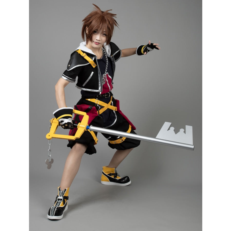 cosfun Kingdom Hearts Sora 1th Cosplay Costume Halloween Full Set