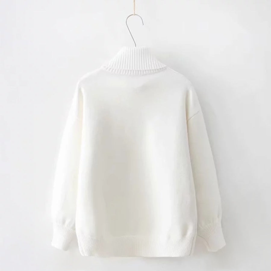 Milk Carton Turtleneck Sweater J10028 Sweatshirt