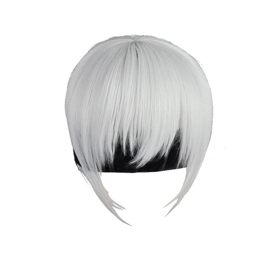 Nier: Automata Yorha 9S White Cosplay Wigs Mp003638 Us Warehouse (Us Clients Available)