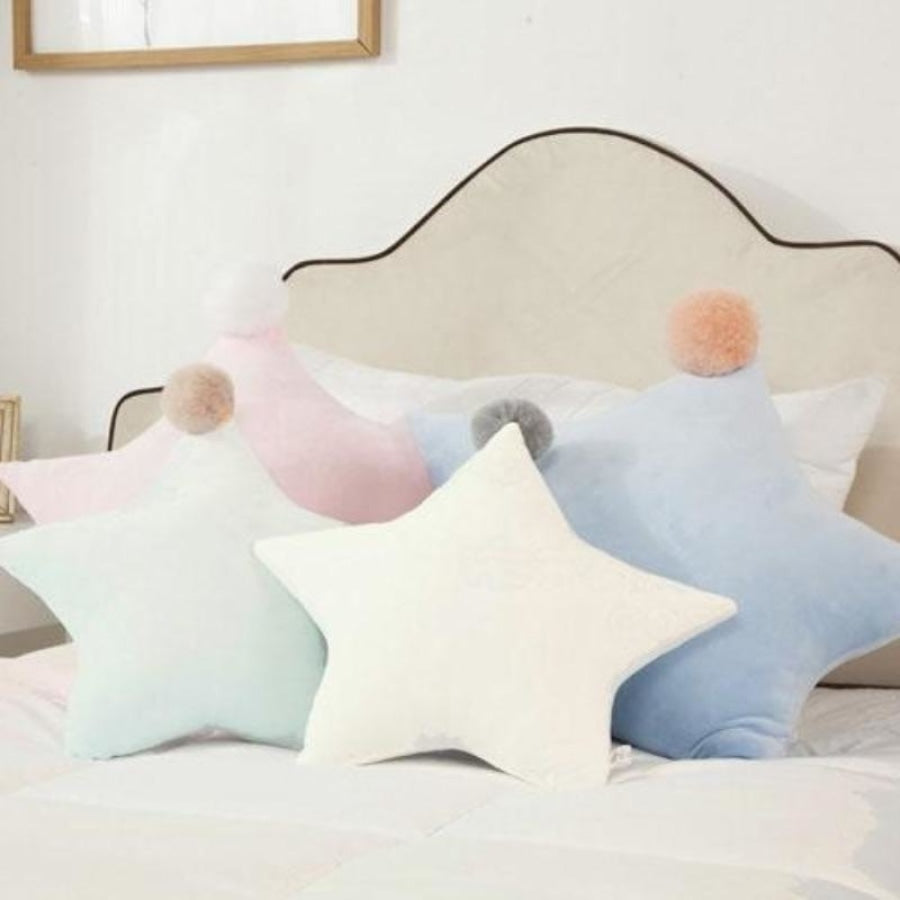 Anime Wish Lucky Cute Star Pillow Cushion Plush Doll Toy Gift - cosfun