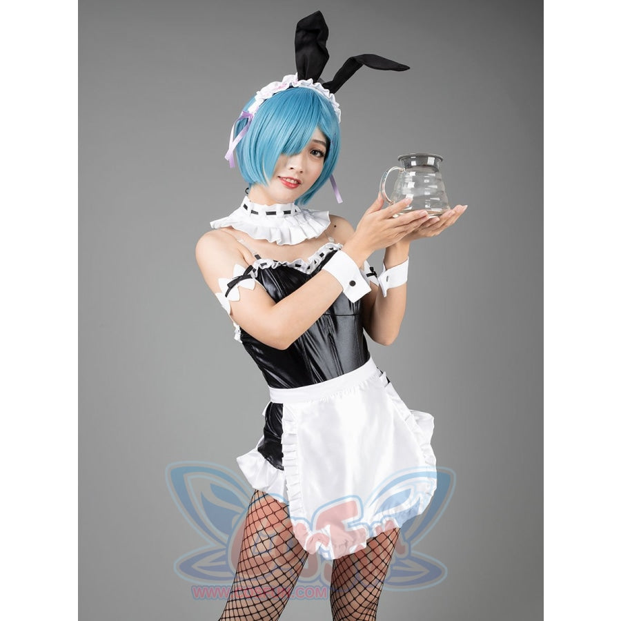 SEXY ZERO RAM shops REM HALLOWEEN COLSPLAY COSTUME MEDIUM