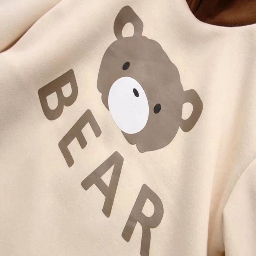 Rilakkuma Bear Ears Lace-Up Sleeves Hoodie Mp006154 Hoodie