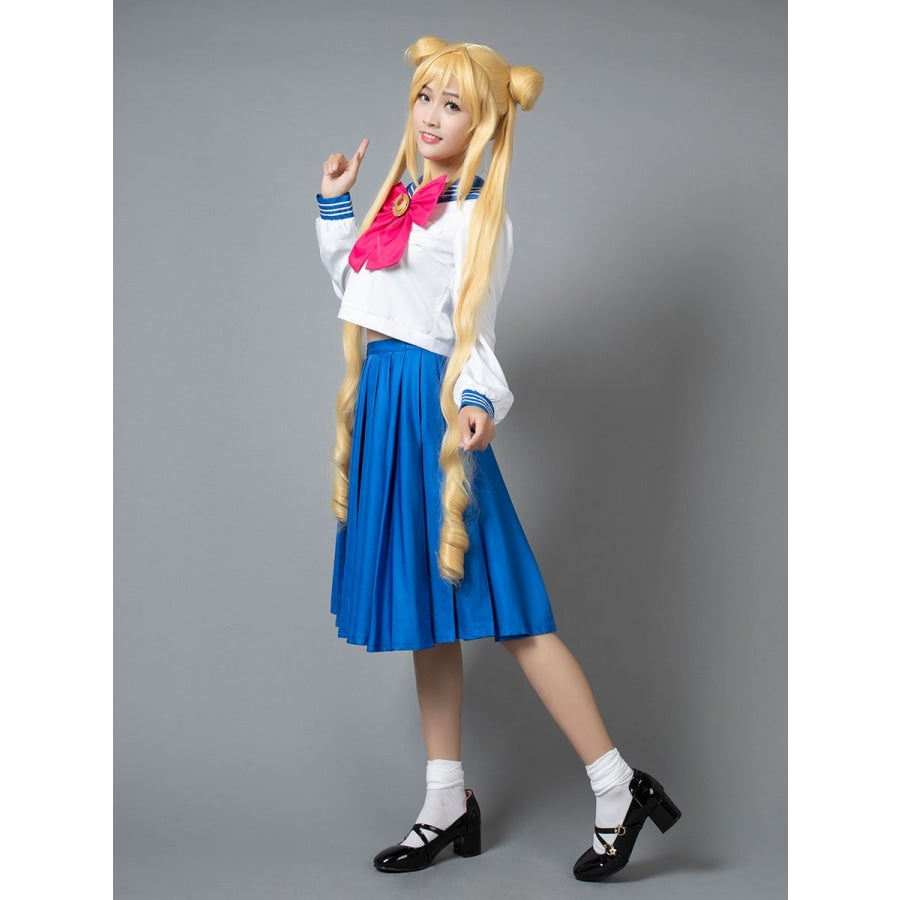 cosfun Sailor Moon Crystal Tsukino Usagi Cosplay Sailor Uniform