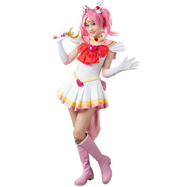 Sailor Super S Film Sailor Chibiusa Rini Cosplay Costumes mp001409