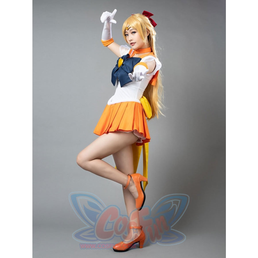 cosfun Sailor Moon Super S Film Minako Aino Mina Cosplay Costumes