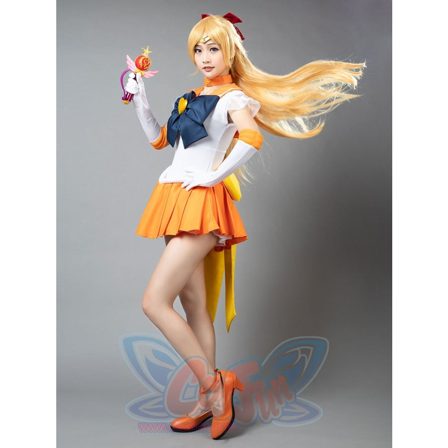 Anime Sailor Venus Halloween Cosplay Costume Aino Minako Halloween