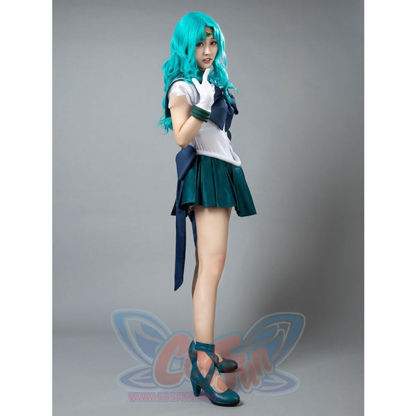 Sailor Super S Film Sailor Neptune Michiru Kaioh Michell Cosplay Costumes  mp001404